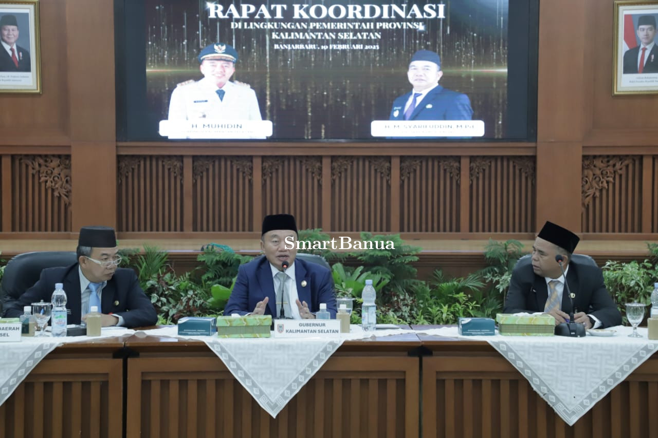 Gubernur H. Muhidin Tekankan Program Prioritas SKPD Pemprov Kalsel untuk Kepentingan Masyarakat
