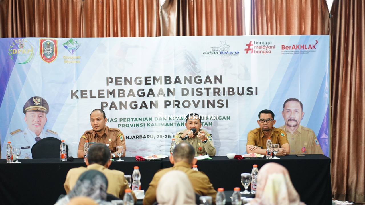 Pemprov Kalsel Lakukan Diskusi Pengembangan Kelembagaan Distribusi Pangan