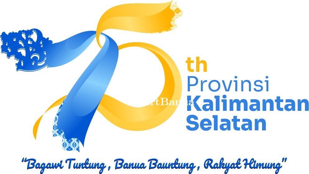 Logo dan Tema HUT Kalsel ke-75; Bagawi Tuntung Banua Bauntung, Rakyat Himung