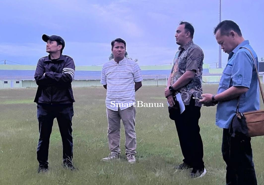 PUPR Kalsel Siap Pasang Lampu Stadion 17 Mei