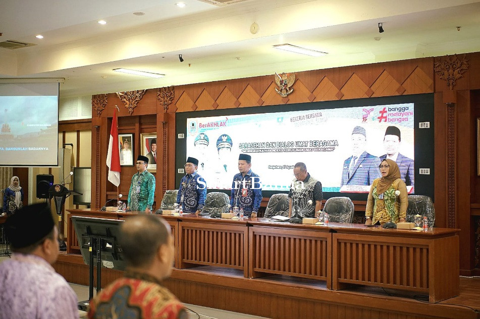 Pemprov Gelar Sarasehan dan Dialog Umat Beragama, Gubernur Kalsel, Wahana Perkuat Nilai-Nilai Toleransi