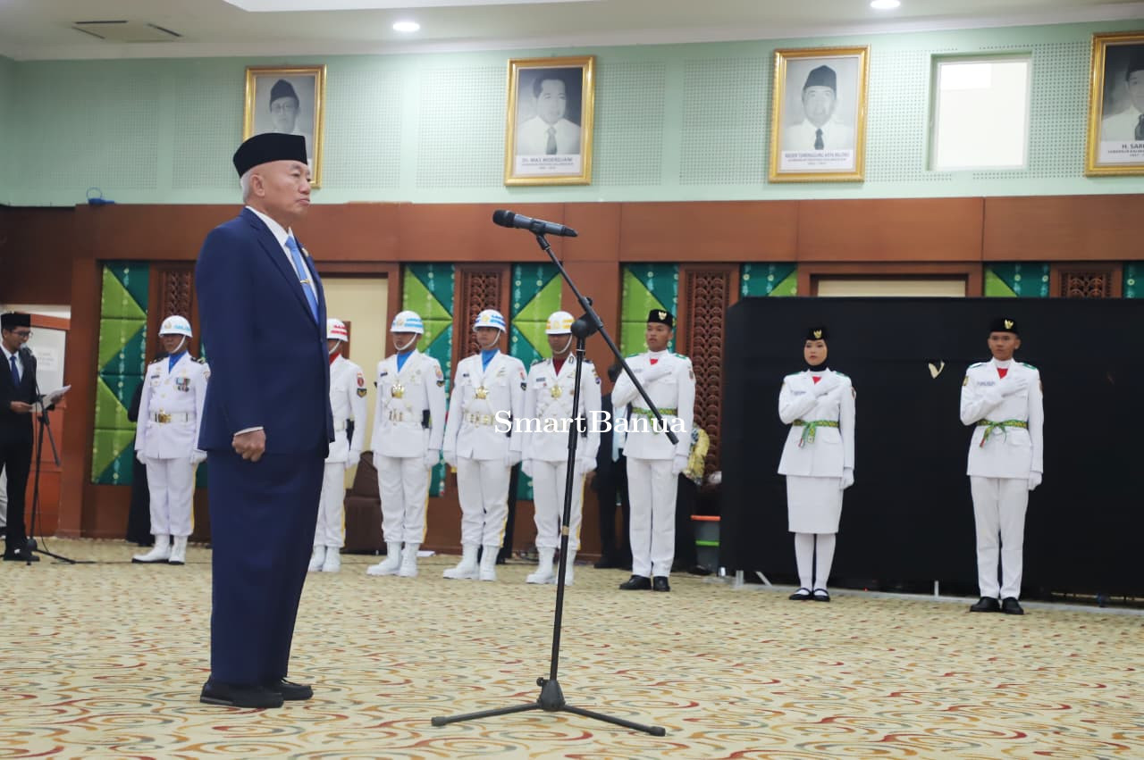44 Paskibraka Kalsel 2025 Resmi Dikukuhkan, Siap Kibarkan Merah Putih di HUT ke-80 RI