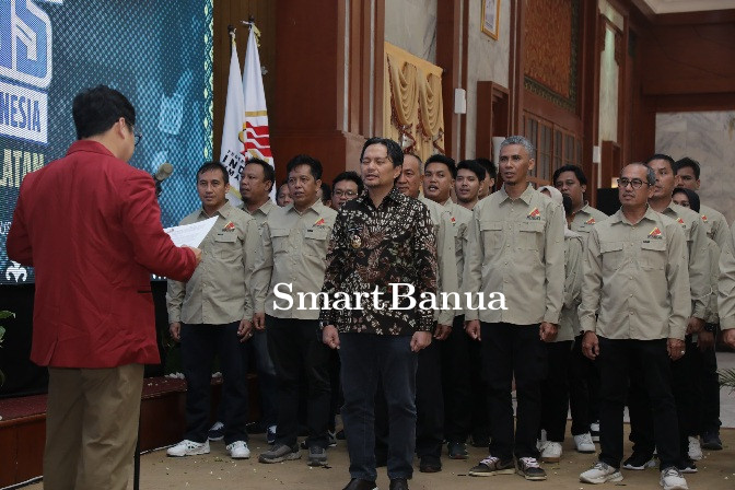 Wagub Hasnuryadi Resmi Ketua FPTI Kalsel, Komitmen Tingkatan Pembinaan Atlet Berprestasi Banua