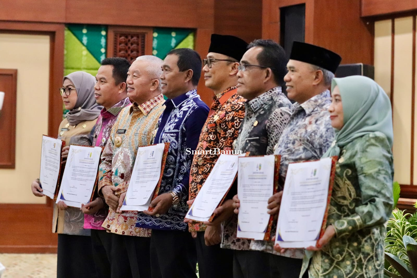 Penandatanganan Komitmen Bersama; Kepala BKN dan Gubernur, Bupati/Walikota se-Kalsel Terapkan Manajemen Talenta
