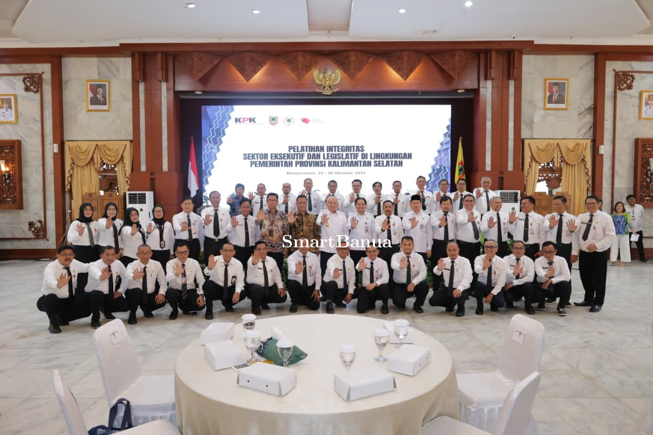 Pemprov Kalsel Mantapkan Komitmen Antikorupsi, Gubernur H. Muhidin: Zona Merah Harus Jadi Peluang untuk Berbenah