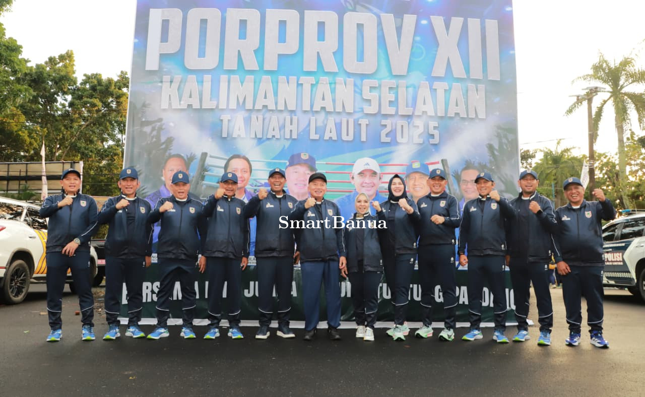 Sukses Bina Atlet Berprestasi, Gubernur H. Muhidin Puji Kepemimpinan KONI Kalsel