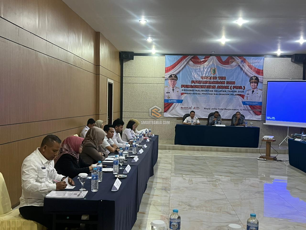 Dinas Sosial Pemprov Kalsel Gelar Sidang Tim Pertimbangan Izin Pengangkatan Anak...