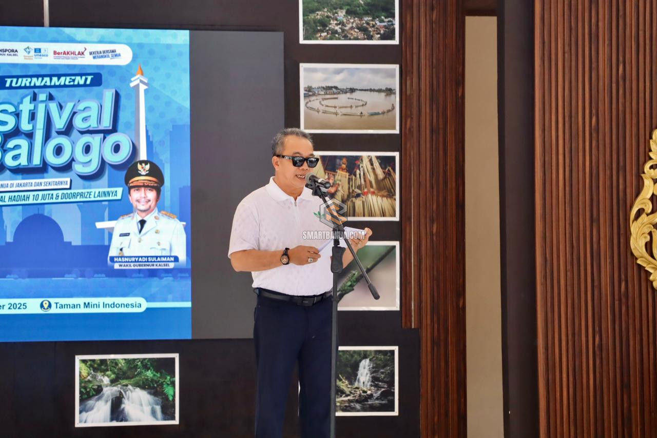 Festival Balogo 2025 di TMII, Pemprov Kalsel Gaungkan Permainan Tradisional Banj...