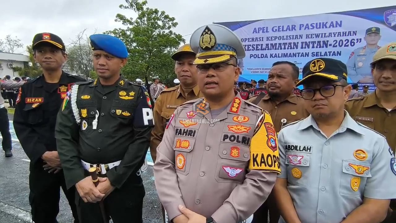 Jelang Arus Mudik Lebaran, Polda Kalsel Gelar Operasi Keselamatan Intan 2026