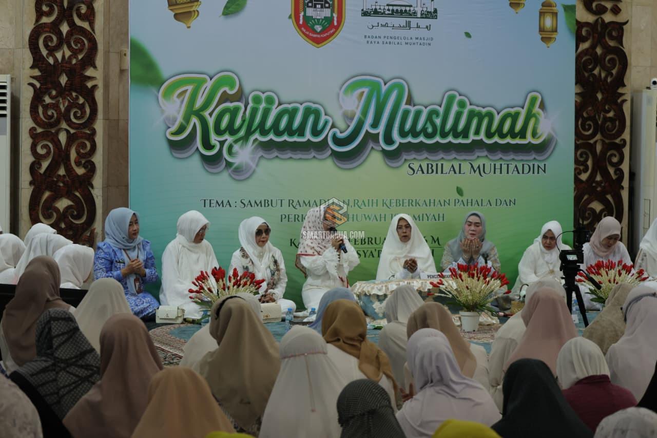 Ketua TP PKK Kalsel Hadiri Kajian Muslimah di Masjid Raya Sabilal Muhtadin, Ajak...