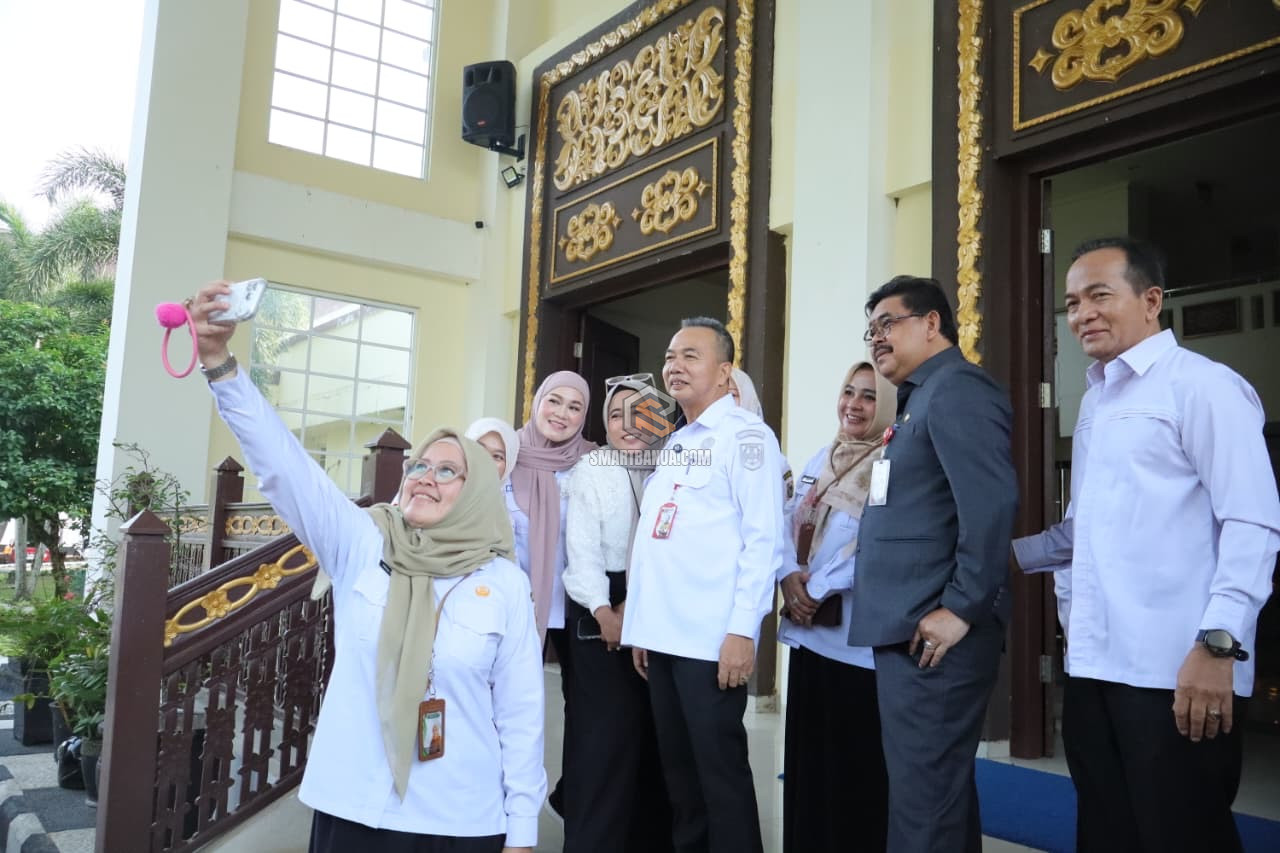 Hari Pertama Kerja Sekda Kalsel Sidak Disiplin ASN, Ini Hasilnya