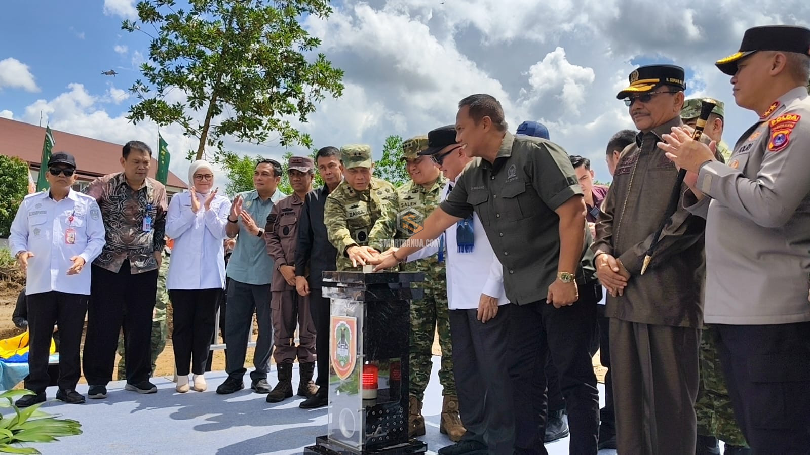 Kodam Lambung Mangkurat Kalsel Resmi Mulai Dibangun 