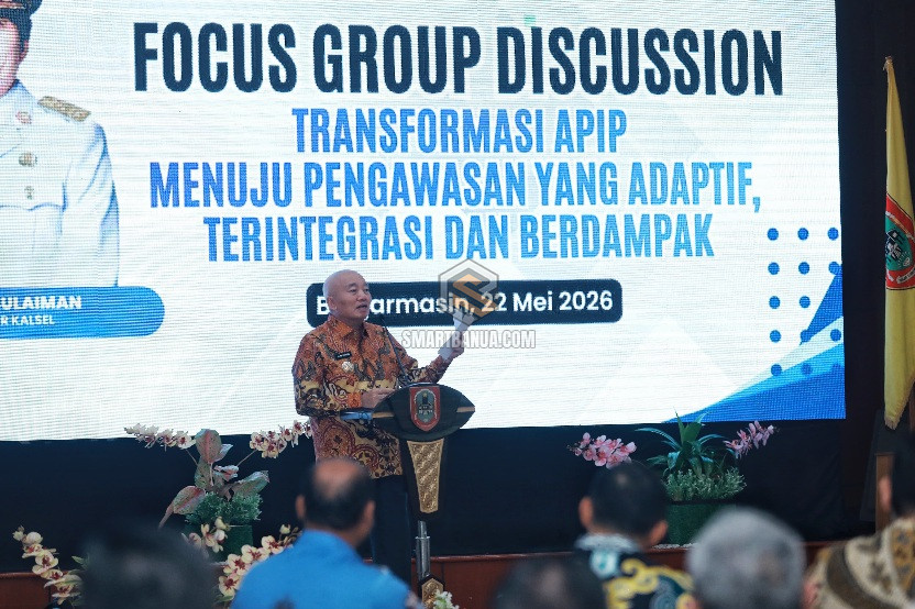 Gubernur Kalsel Muhidin Buka FGD Penguatan APIP, Tekankan Pengawasan Bukan Cari ...