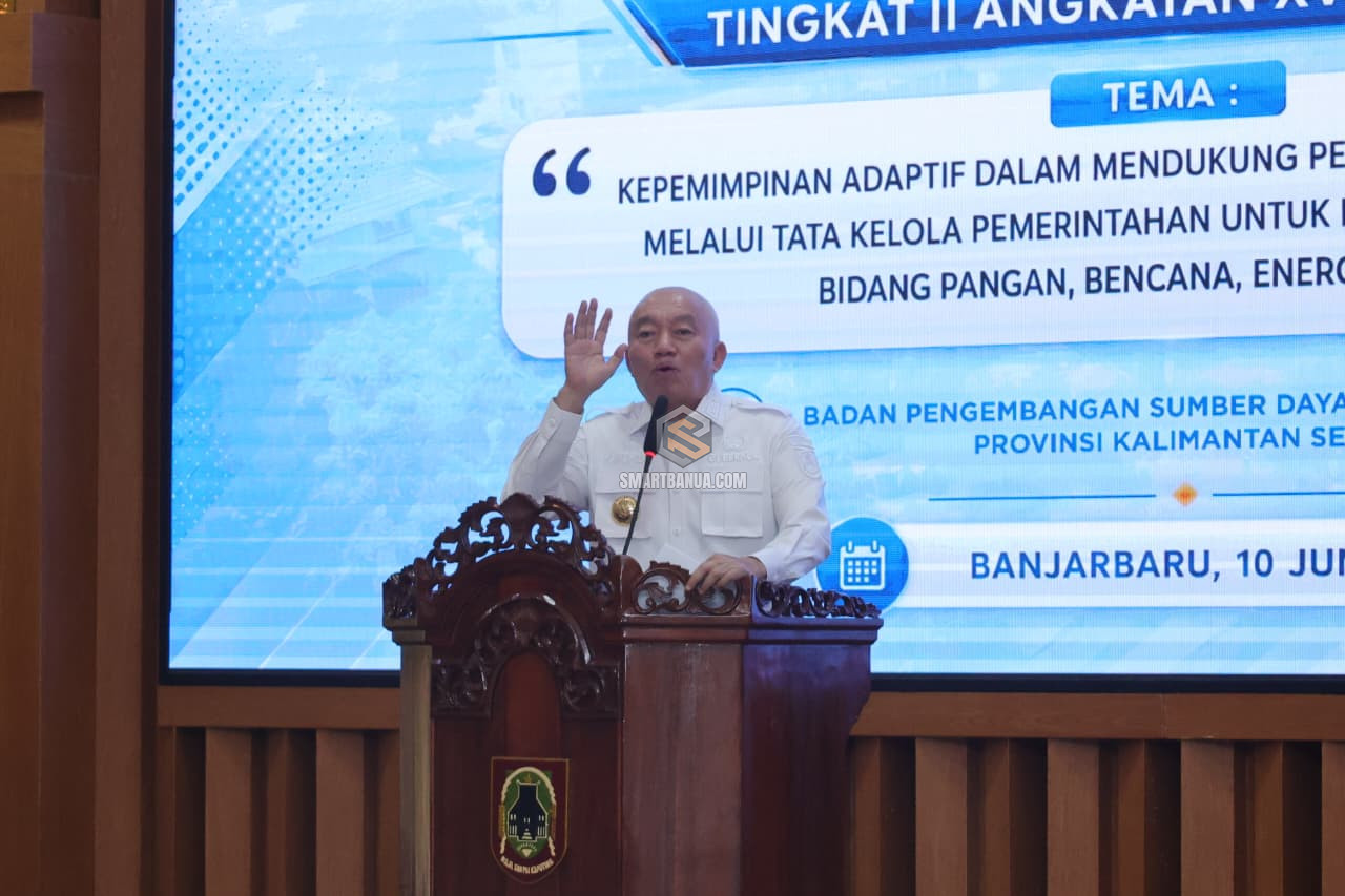 Gubernur Kalsel H. Muhidin Buka Pelatihan Kepemimpinan Nasional (PKN) Angkatan X...