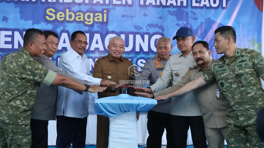 Gubernur H. Muhidin Resmi Canangkan Kabupaten Tanah Laut Sentra Jagung di Kalsel; Komitmen Mendukung Kebijakan Nasional Percepatan Pengembangan Jagung