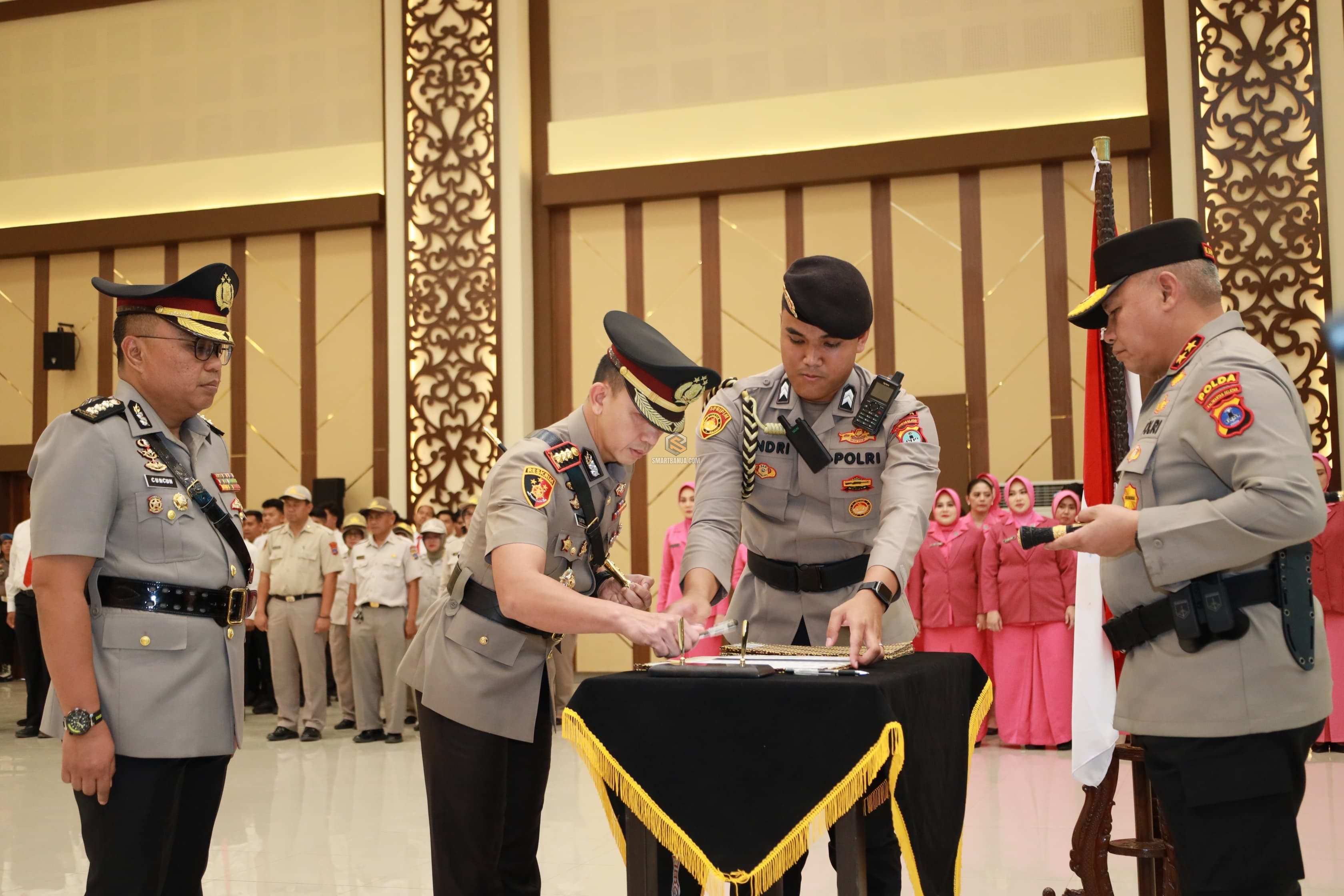 Kombes Pol Riza Muttaqin Resmi Jabat Kapolresta Banjarmasin