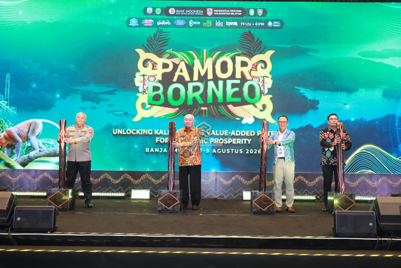 Gubernur H. Muhidin Resmi Buka Pamor Borneo 2026; Dorong Pertumbuhan Ekonomi Melalui Penguatan Investasi, Perdagangan dan Transformasi Digital