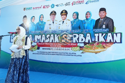 Lomba Masak Serba Ikan Kalsel 2026 Jadi Momentum Gerakan Makan Ikan untuk Cegah Stunting