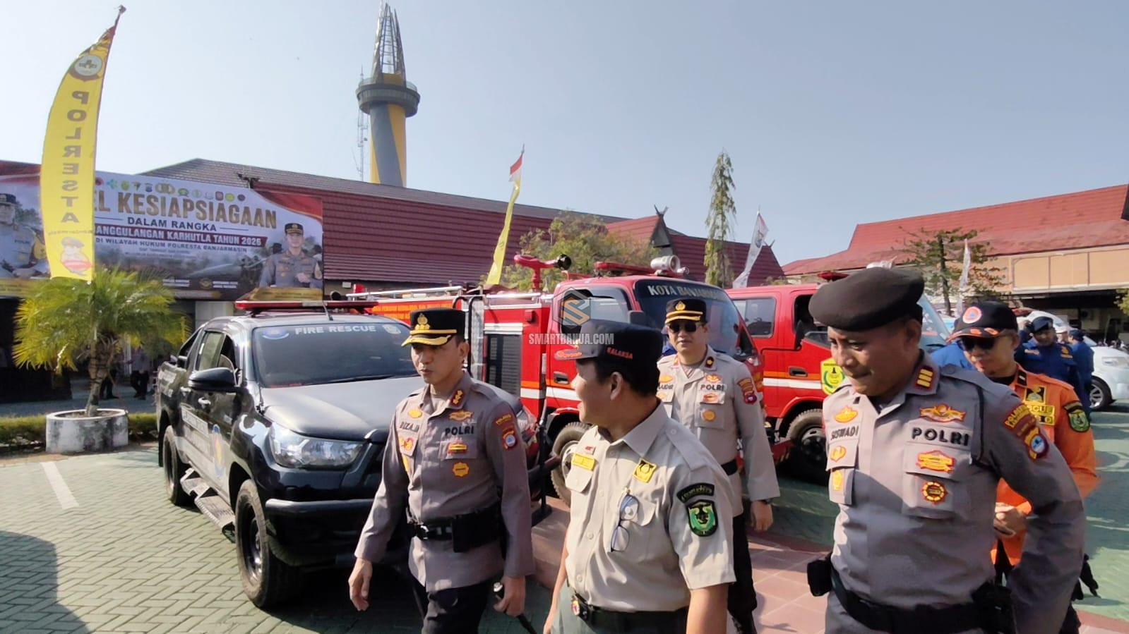Polresta Banjarmasin Tingkatkan Kesiapsiagan hadapi Ancaman Karhutla