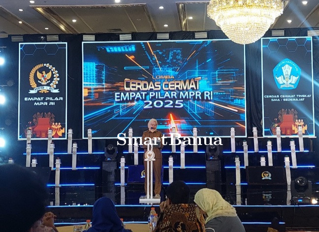 Lomba Cerdas Cermat Empat Pilar MPR RI 2025, Gubernur Kalsel Dorong Penguatan Nilai Kebangsaan di Kalangan Pelajar